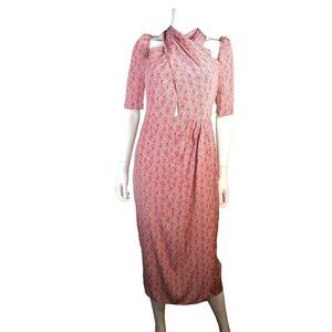 $550 New Equipment Geometric Print Midi Dress- LT3047